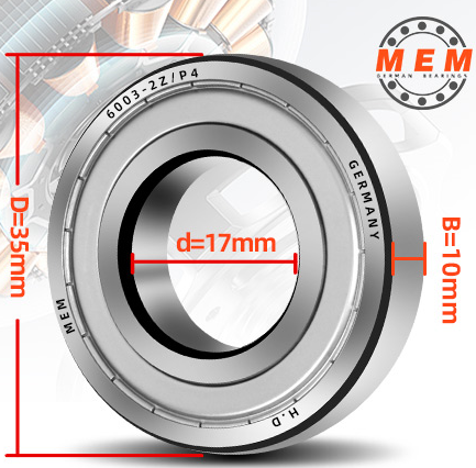 Wartungsfreie Deep Groove Kugellager-Serie